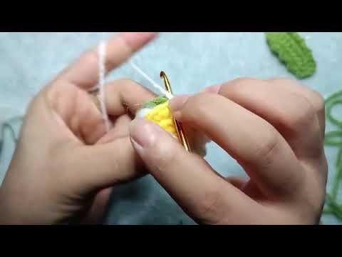 Hướng Dẫn Làm Móc Hoa Cúc Họa Mi Từ Len Part 3