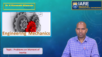 Problems on Moment of Inertia by Dr. K Viswanath Allamraju