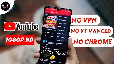 Fix Youtube 480P Default Resolution |Enable 2k, PIP Mode Any Android Phone | No VPN, No YT Vanced 🤫