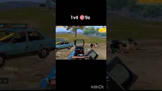 4v1 🎯اسرع استبعاد رباعي #sacr ببجي موبيل #pubgm🫨💪#40fps