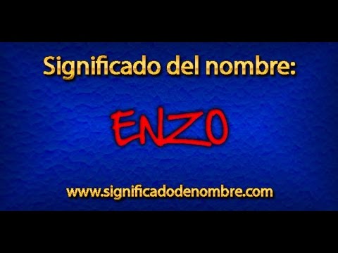 Significado de Enzo | ¿Qué significa Enzo?