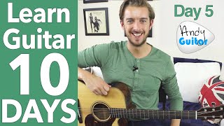 Guitar Lesson 5 - 'Ooh La la' Rod Stewart & NEW Melody! [10 Day Guitar Course ] screenshot 1