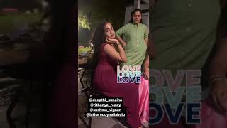 Deepthi Sunaina & Her Family Fun With Shiva Jyothi