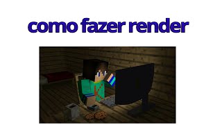 Como fazer Render animada pelo android