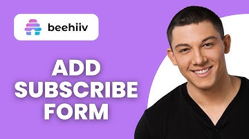 How to Add Subscribe Form to Website in Beehiiv