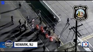 Protests continue outside ICE facility in Newark