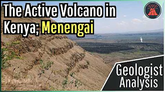 The Active Volcano in Kenya; Menengai