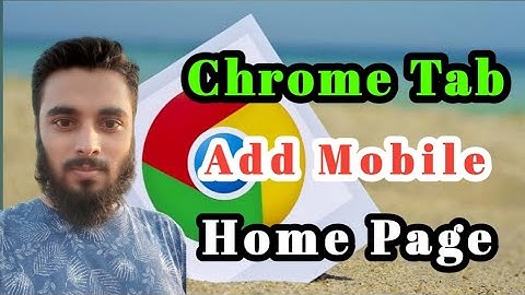 Add Chrome Bookmarks and Web pages to Android Home screen