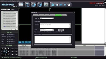 TESWELL MDVR CMS can automatically download History video and GPS