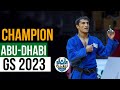 АХАДОВ Шахрам - ЧЕМПИОН Большого Шлема Абу-Даби 2023 | ДЗЮДО