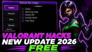 Valorant Cheat 2026 / Aimbot + Wallhack + Triggerbot / Valorant Hack