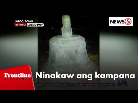 Kampanang higit isang siglo na, ninakaw sa simabahan at ibinenta | Frontline Pilipinas