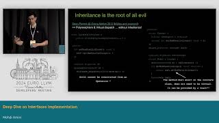 2024 EuroLLVM - Deep Dive on MLIR Interfaces