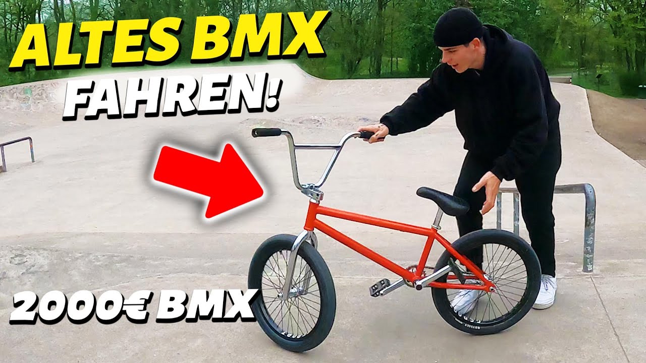 ich FAHRE mein ALTES BMX ( NACH 2 JAHREN ) 😲 BMX VLOG | MOOO