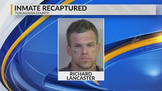Last Tuscaloosa inmate recaptured