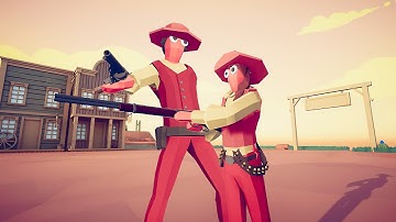 Quick Draw & Deadeye vs Every faction(Same Price) - TABS  Wild West faction & Win Conditions Update