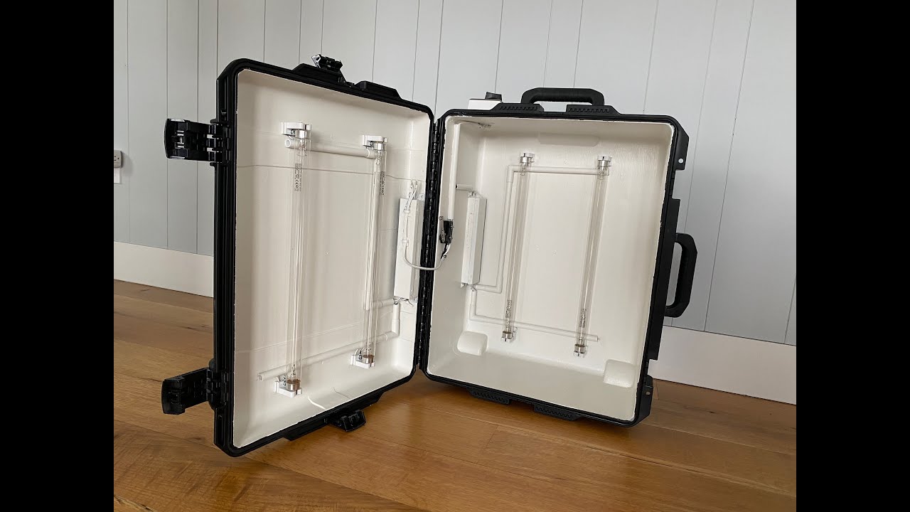 Building a UV-C Light Box - YouTube