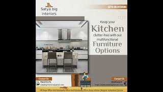 #interiormaster #Architectureinterior#kitchen     https://www.satyabiginteriors.com/