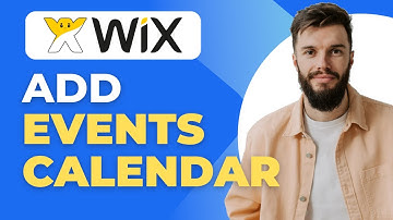 How To Add Events Calendar In Wix | 2025 | Step-by-Step