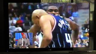 Inside The NBA - Charles Barkley ices Chris Carr at the FT line.