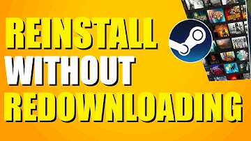 Hoe je Steam opnieuw installeert zonder games opnieuw te downloaden (stap-voor-stapmethode)