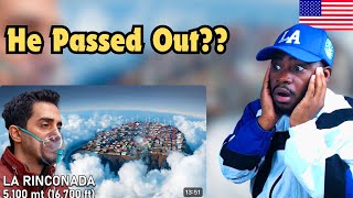 American Reacts to Visiting The Closest Town to Space( Life with 50% less oxygen)