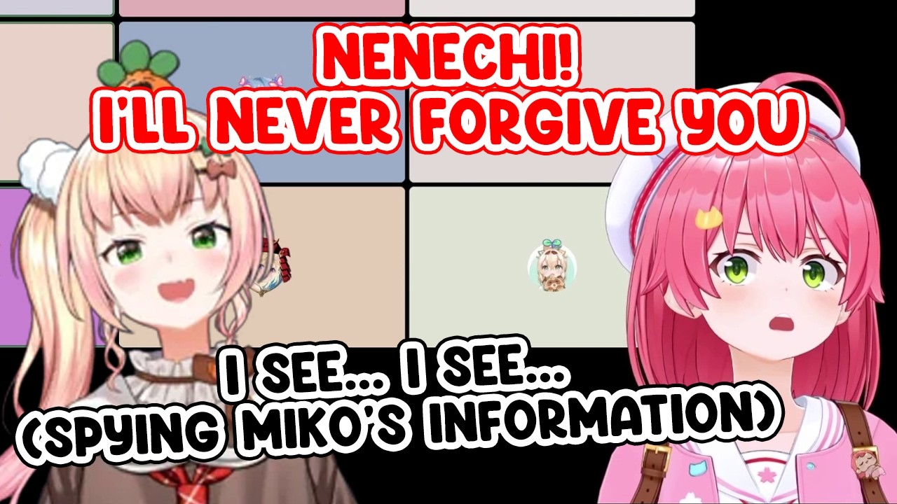 Miko Gets Mad at Nenechi for Spying on Her Gold Rush Strategy