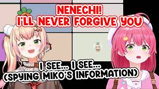 Miko Gets Mad At Nenechi For Spying On Her Gold Rush Strategy