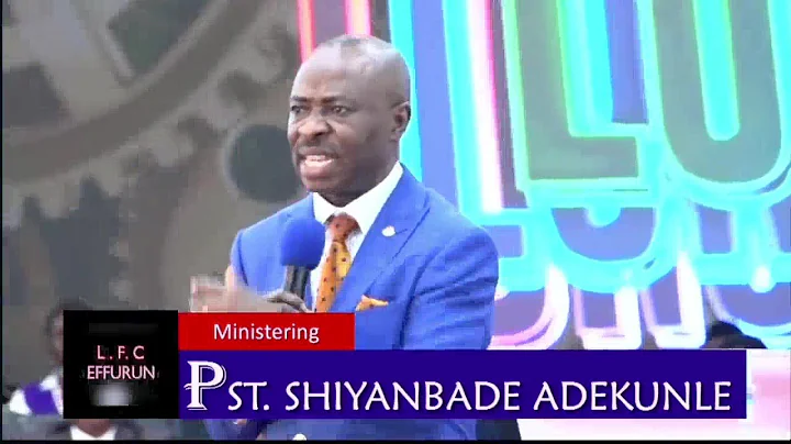 Understanding The Wonders Of Divine Direction PT. 2C - Pst. Shiyanbade Adekunle