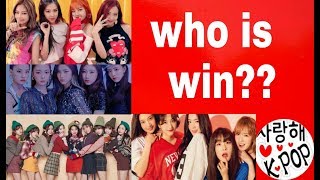 Download Lagu Twice, Blackpink, Red Velvet, Itzy Beautiful Ranking | | Who is Win?? MP3