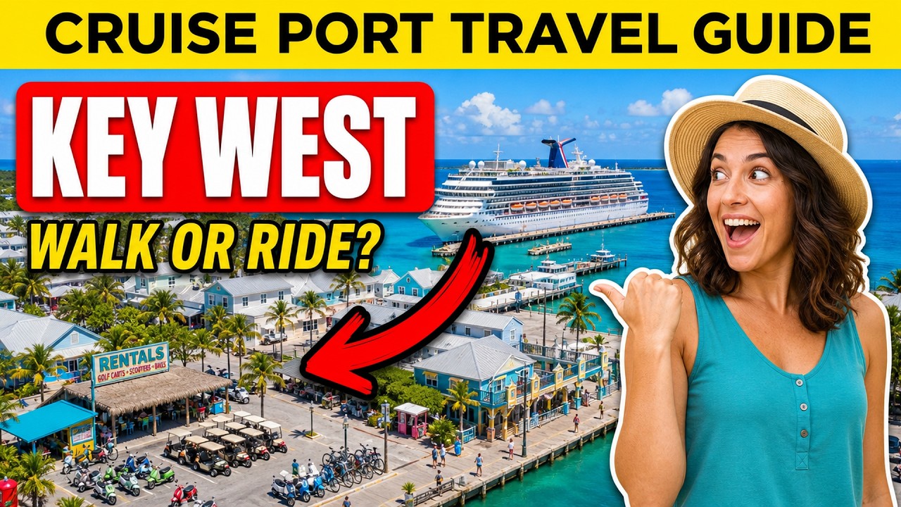 Key West Cruise Port Travel Guide – Walk, Trolley or Golf Cart?