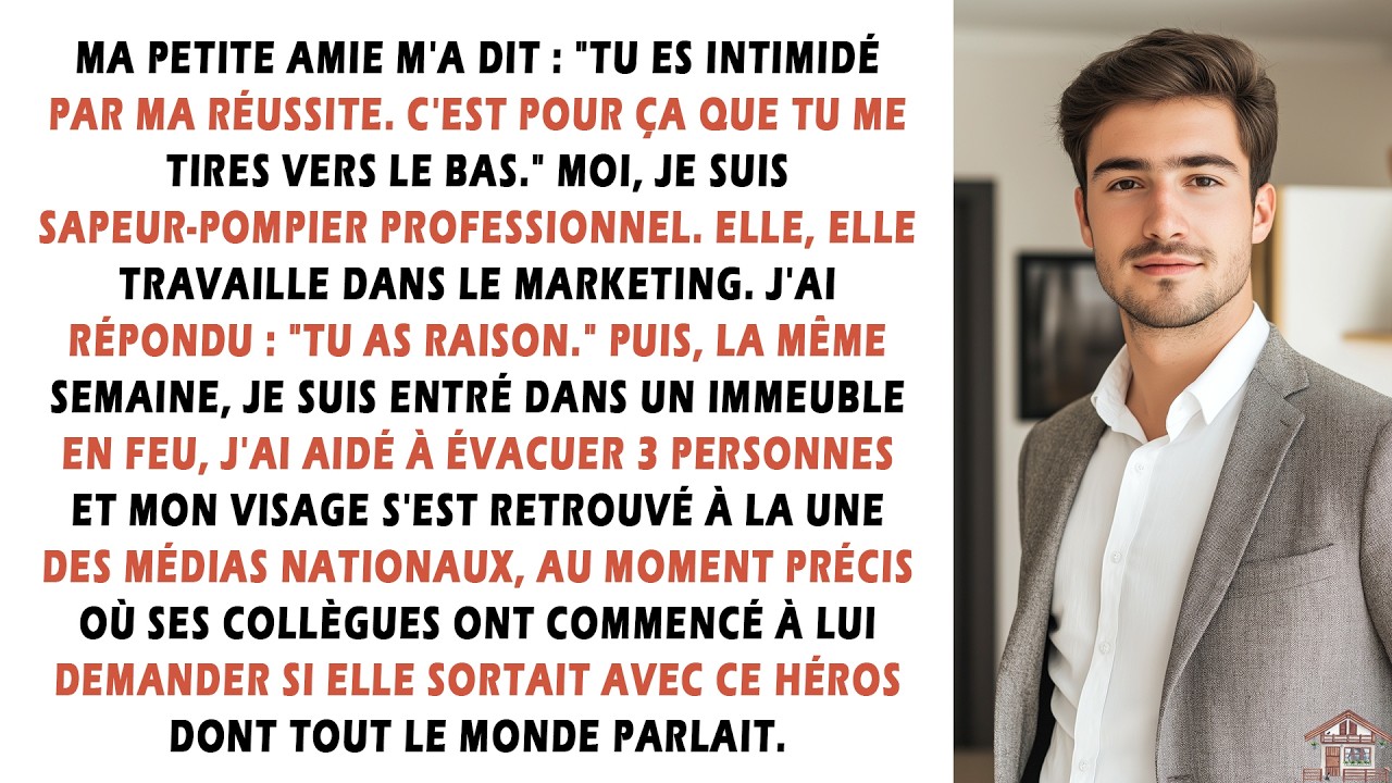 Ma petite amie m'a dit : 