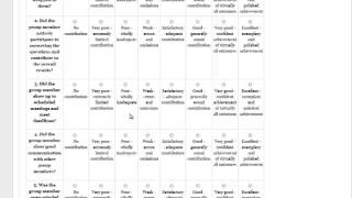 Moodle workshop peer review an offline activity (using a rubric)
