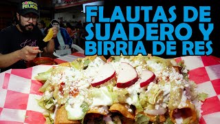 Que comer en Merida 307 Flautas de Suadero