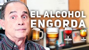 ¿El alcohol engorda?