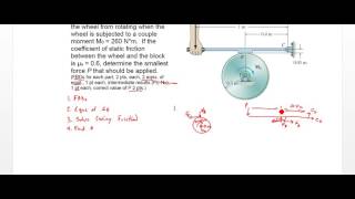 MENG 1230 Statics Quiz 13 Solution