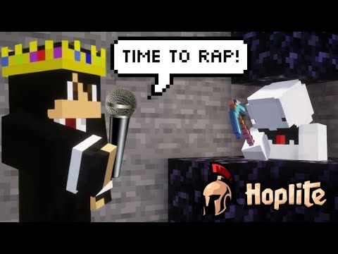 I Forced Minecraft Players to RAP in Hoplite (Hoplite Trapping)