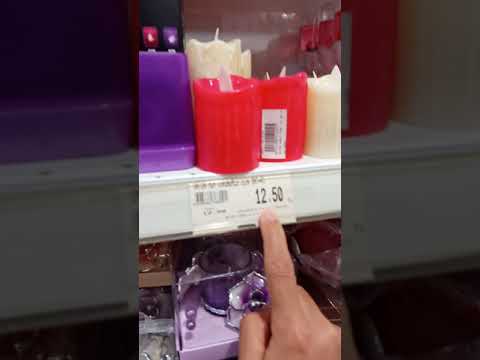 انواع شموع وثمنها
