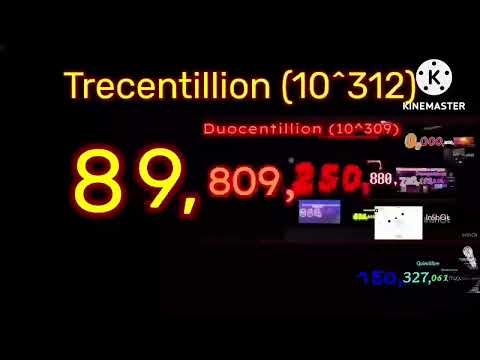 0 to 1 Quattuorcentillion (Decicentillion 4/10)