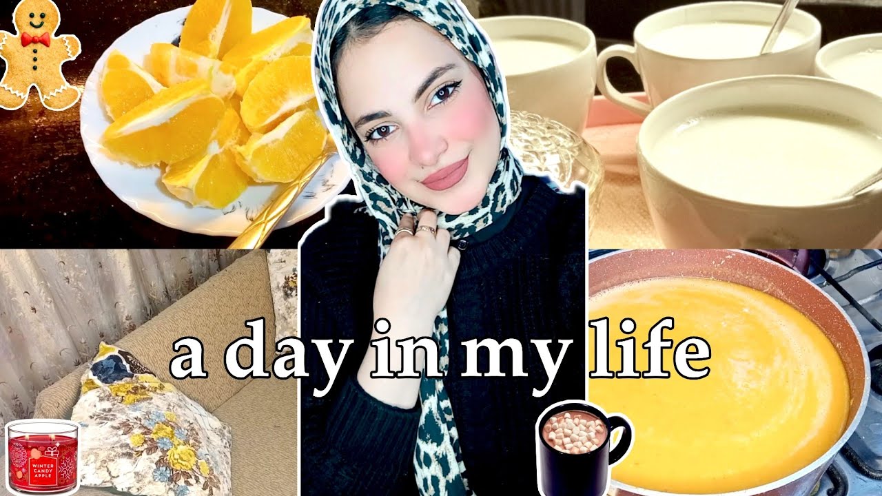 روتين العودة ❤️🎀يوم شتوي ياخد 10من 10❤️أكلة الطفوله (بليلة)❤️شوربة عدس❤️ترتيب الريسبشن❤️ #subscribe 