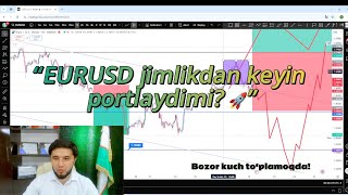 EURUSD jim turibdi…Lekin bozor jim bo‘lsa ham — kuch to‘planmoqda.