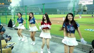 20130323中華職棒24年開幕戰 LamiGirls啦啦隊「超級霸」(小帆、米亞、VIVIAN、小妍、小茶、AMIS)