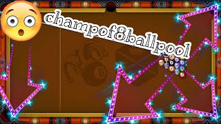 golden break in 8 ball pool / pot 5 ball on the break /#champof8ballpool screenshot 2
