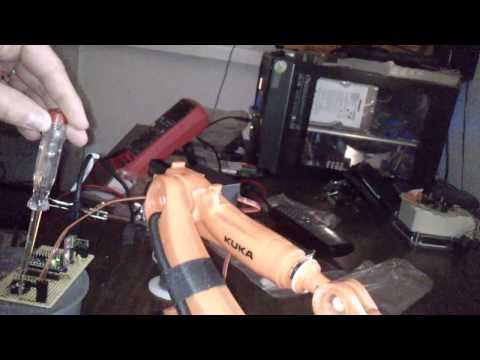 Kuka Quantec Modell - Erster Test