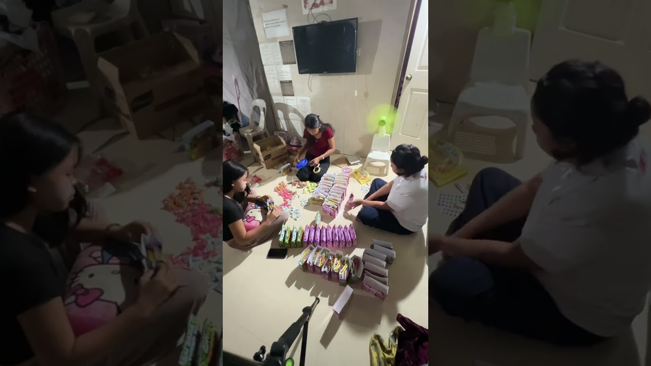 DIY birthday candy bags for my Daughter's 7th birthday