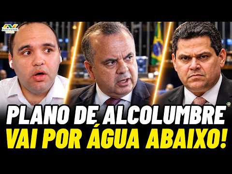 The mask slips and a rebellion in the Senate destroys Davi Alcolumbre's plan!