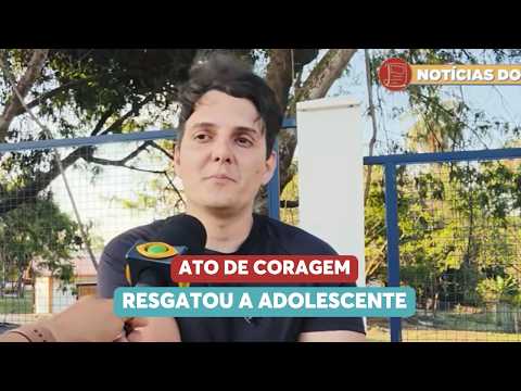 Motorcyclist saves teenager from bee attack in Ibirité