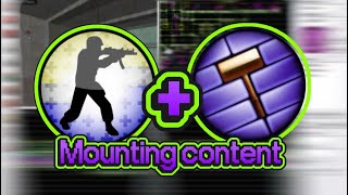 how to mount CS:SOURCE content in hammer for garrys mod (or any other source game)