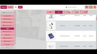 Point of Sale Retail Shop - POS List View Table Odoo #odoo #odooapps
