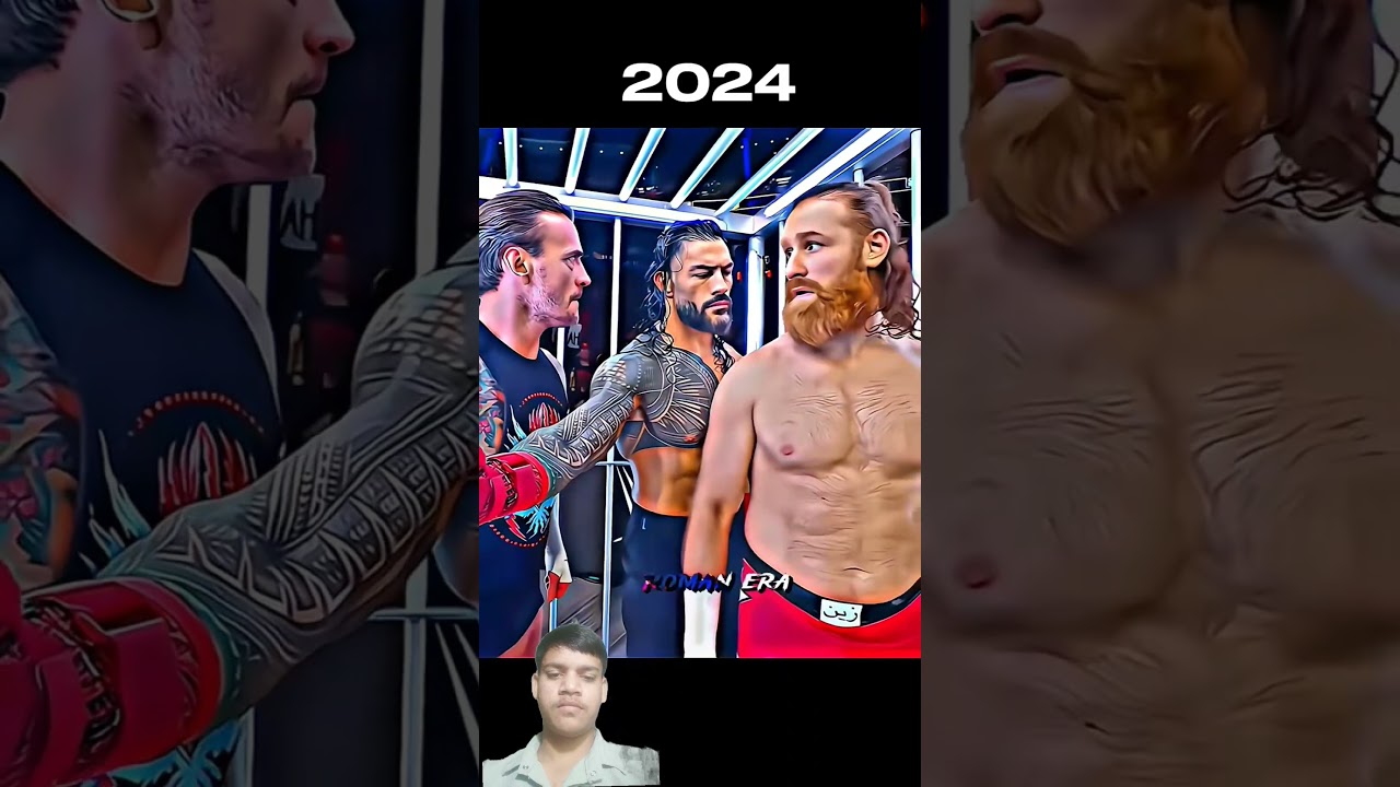 ROMAN REIGNS ALWAYS RESPECT SAMI ZAYN THEN VS NOW 😱🤯 || Edit 